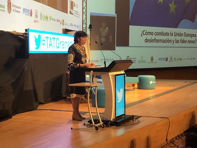 Isabel Celaá ha inaugurado #TATGranada 2019