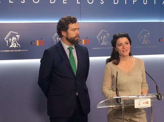 Macarena Olona Diputada nacional de Vox 