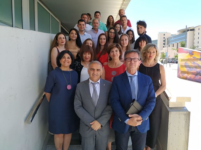 Los delegados de Turismo y Educación en las jornadas (JUNTA) 