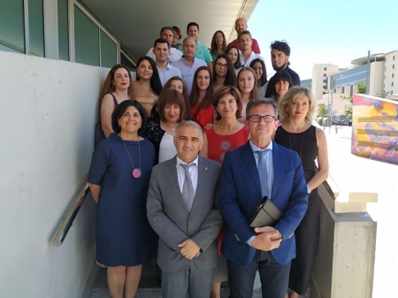 Los delegados de Turismo y Educación en las jornadas (JUNTA) 