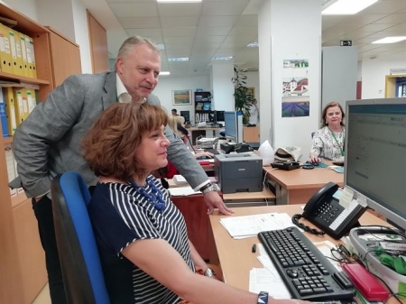 Funcionarios del Hospital Virgen de las Nieves (JUNTA)