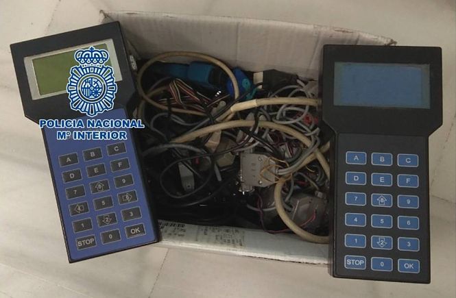 Cuentakilómetros alterados (POLICÍA NACIONAL)