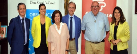 Firma del convenio entre Cáritas y la Obra Social La Caixa (CÁRITAS) 