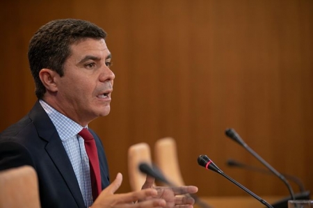 Sergio Romero, portavoz parlamentario de CS (JESÚS PRIETO / EUROPA PRESS) 