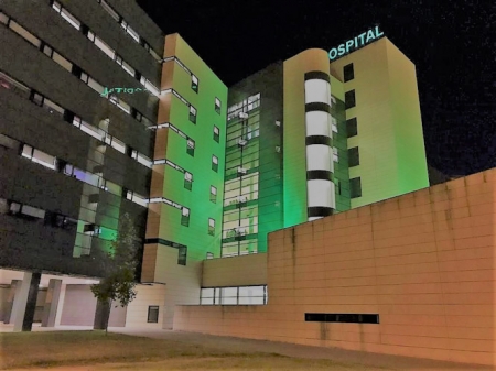 El Hospital Universitario San Cecilio se iluminará de verde por el Día Mundial de la ELA (HUSC) 