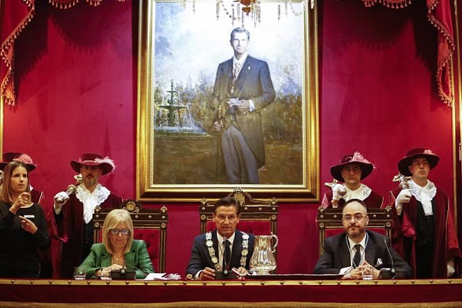 Luis Salvador, Alcalde de Granada (ÁLEX CÁMARA / EUROPA PRESS)