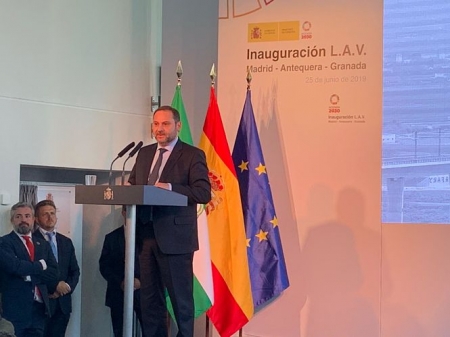 José Luis Abalosha hablado sobre la llegada del Ave a Granada (JOSÉ VELASCO)