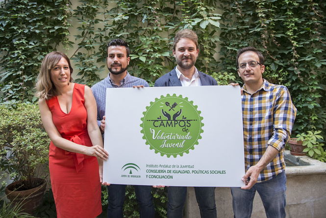 Presentación de los campos de voluntariado del IAJ (JUNTA) 