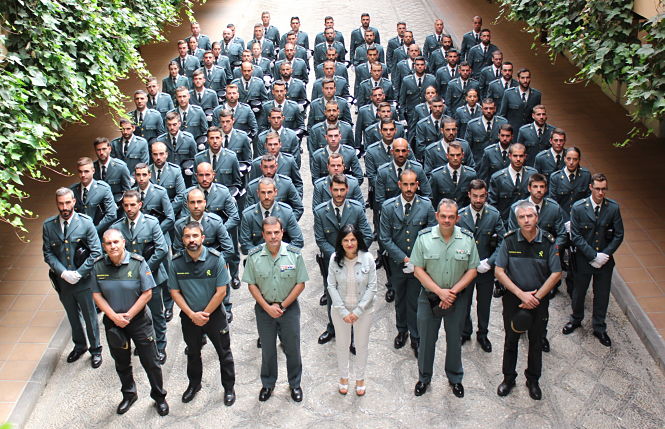 La subdelegada del Gobierno ha dado la bienvenida a la nueva promoción de Guardias civiles (OPC GUARDIA CIVIL) 