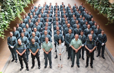 La subdelegada del Gobierno ha dado la bienvenida a la nueva promoción de Guardias civiles (OPC GUARDIA CIVIL) 