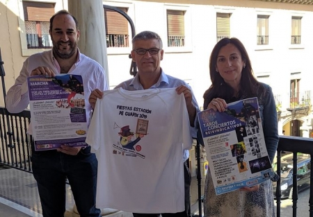 Jesús Lorente, Alcalde de Guadix ha presentado la marcha (GUADIX POR EL TREN) Jesús Lorente, Alcalde de Guadix ha presentado la marcha (GUADIX POR EL TREN)