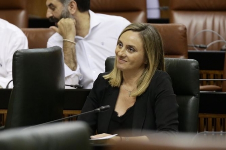 Marifran Carazo en el Parlamento de Andalucia (JUNTA)