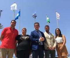 La bandera azul ya ondea en las Playas de Torrenueva (JUNTA)