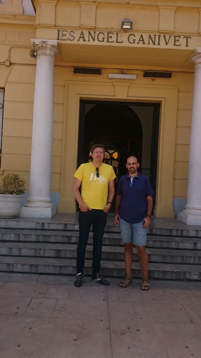 Profesores que han recibido el agradecimiento legal (IES ÁNGEL GANIVET) 