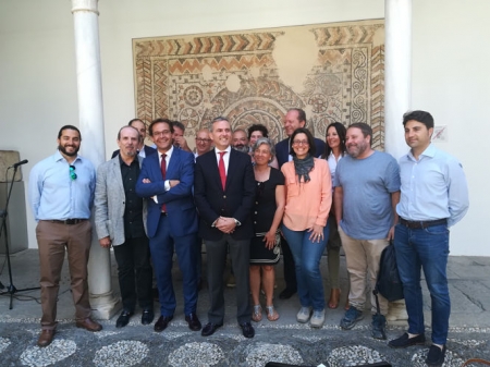 Inauguración de las Jornadas de Arqueologia en Familia (JUNTA)