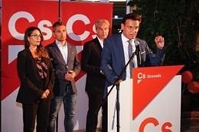 Luis Salvador durante un acto en la pasada campaña electoral (CS)