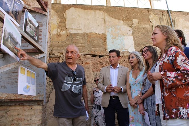 La Consejera de Cultura, Patricia del Pozo ha visitado el Maristán (JUNTA)