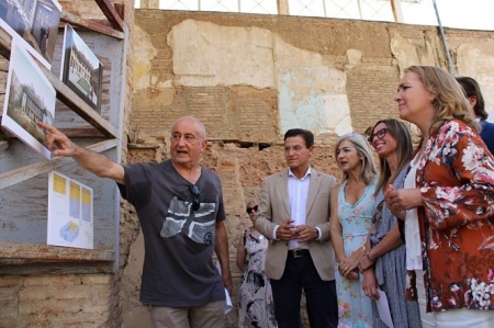 La Consejera de Cultura, Patricia del Pozo ha visitado el Maristán (JUNTA)