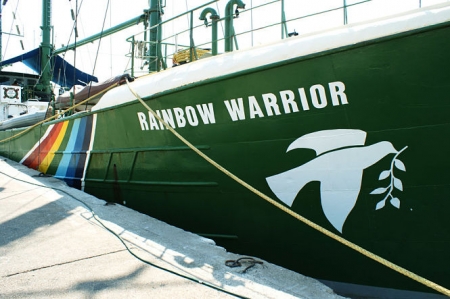 Velero de Greenpeace `Rainbow Warrios` (AYTO MONACHIL)