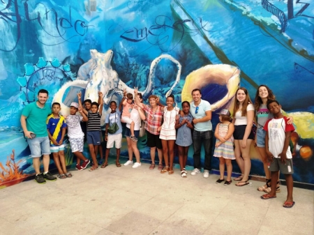 Niños saharauis en Almuñécar (AYTO. ALMUÑÉCAR)