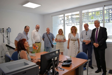 Visita al consultorio médico de El Chaparral (AYTO. ALBOLOTE)