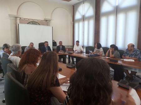 Reunión de Gustavo Rodríguez con las asociaciones (JUNTA)