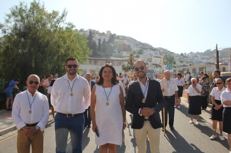 Los marineros de Almuñécar han sacado en procesión a la Virgen del Carmen (AYTO. ALMUÑÉCAR) 