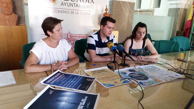 Presentación de las actividades de juventud para el verano (AYTO. GUADIX)