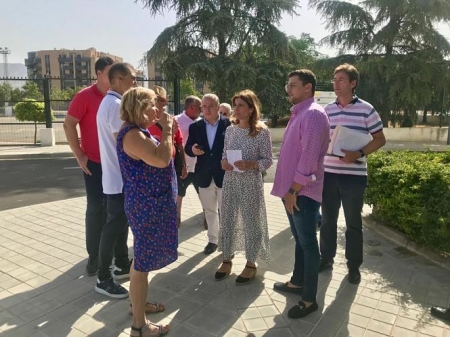 Eva Martín ha visitado Almanjáyar (AYTO. GRANADA)