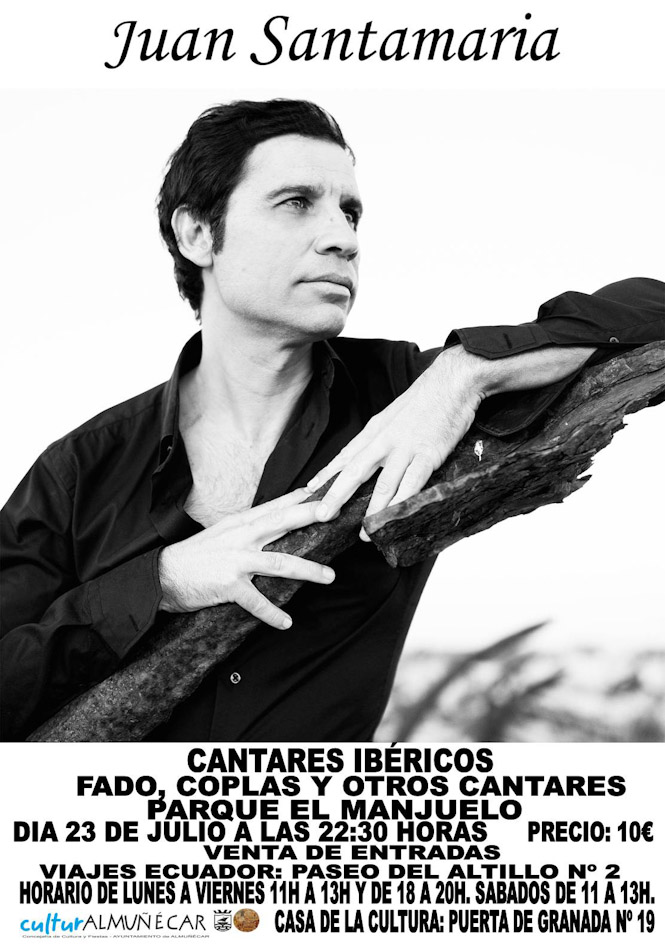 Juan Santamaria actuará en Almuñécar (AYTO. ALMUÑÉCAR)