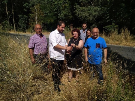 Teresa Jiménez ha visitado Pampaneira (PSOE)