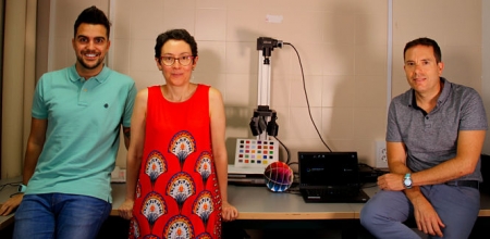 Los investigadores de la UGR que han realizado este trabajo: Miguel Ángel Martínez, Eva Manzano y Juan Luis Nieves (UGR)