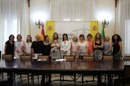 Rueda de prensa donde se ha hecho balance de las actividades del Pacto de Estado contra la violencia de género (SUBDELEGACIÓN)