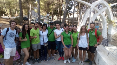 Escolares de Guadix durante una de las actividades (AYTO. GUADIX) Escolares de Guadix durante una de las actividades (AYTO. GUADIX)