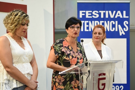 Mercedes Garzón, diputada de Igualdad, Juventud y Administración Electrónica ha presentado el Festival Tendencias (J. GROSSO / DIPGRA)