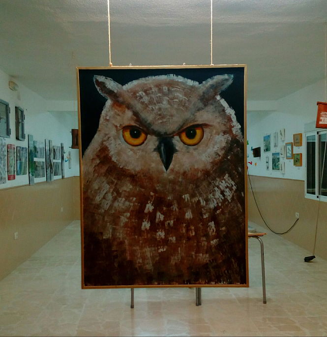 Una de las fotos de la exposición (IU) 