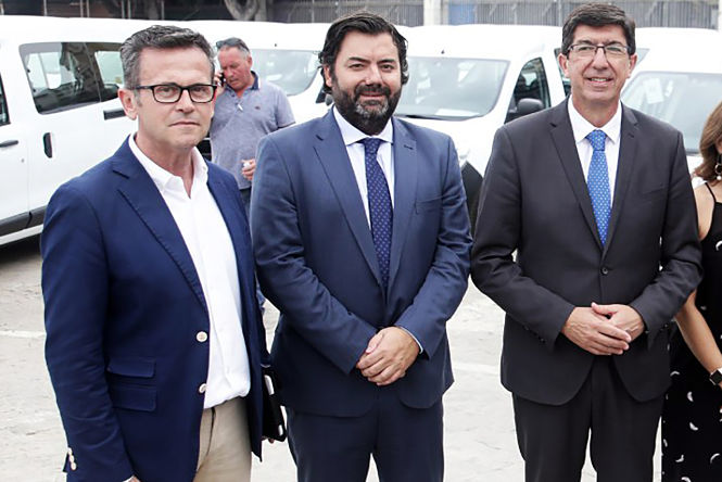 Juan Marín ha visitado el Edificio Judicial de La Caleta (JUNTA)