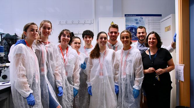 Participantes en uno de los campus científicos de la Universidad (UGR)