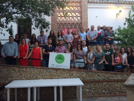 Participantes en el Campo de voluntariado (JUNTA)