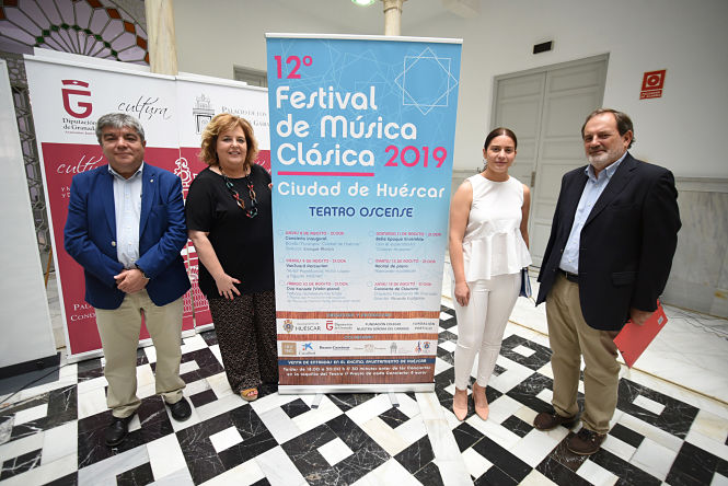 Presentación del Festival de música clásica `Ciudad de HUÉSCAR` (J. GROSSO / DIPGRA)