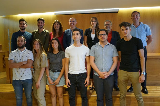 Participantes en los premios de emprendimiento (UGR) 