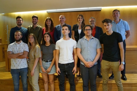 Participantes en los premios de emprendimiento (UGR) 