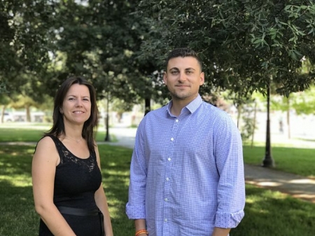 Rafael Caracuel y Ana Vanessa García parlamentarios andaluces del PP (PP)