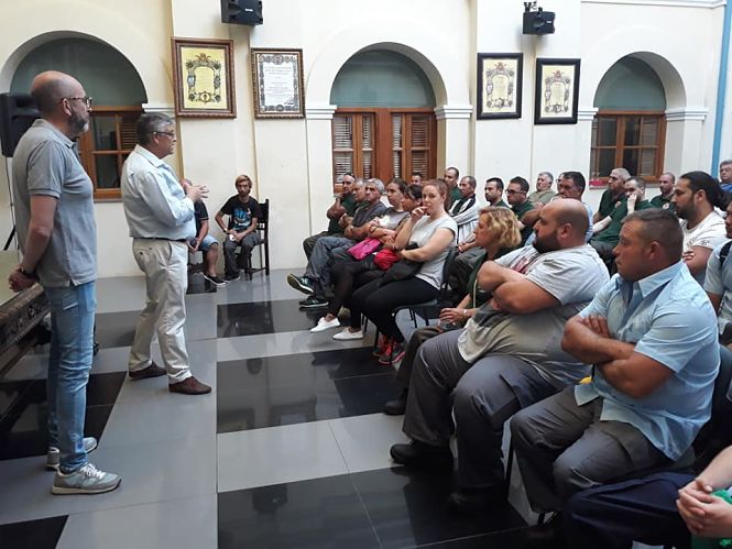 Bienvenida a los nuevos trabajadores de los planes de empleo de Guadix (AYTO. GUADIX) 