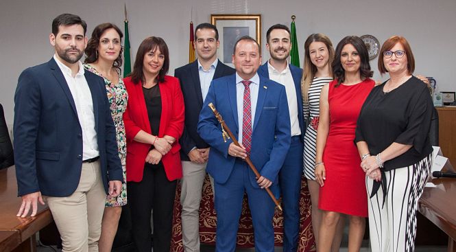El nuevo Equipo de Gobierno del Ayuntamiento de Cúllar Vega (AYTO. CÚLLAR VEGA)