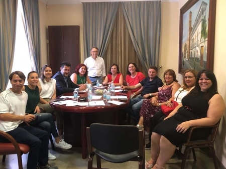 Reunión en el Ayuntamiento de Atarfe (PSOE)