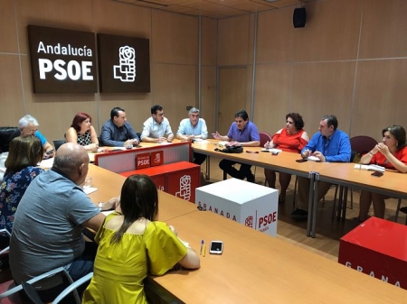 Parlamentarios del PSOE se han reunido con los sindicatos (PSOE)