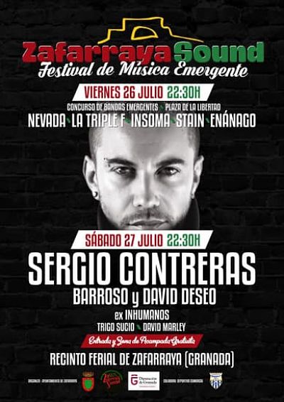 Cartel Zafarraya Sound (ALHAMA COMUNICACIÓN)