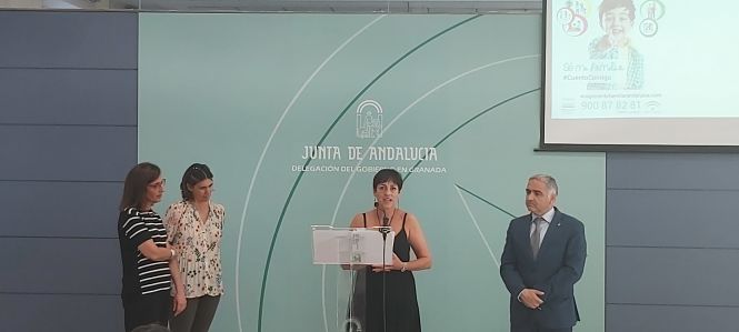  la presidenta de la Asociación Aldaima, Karima Elharchi Biro ha presentado la campaña (JUNTA)