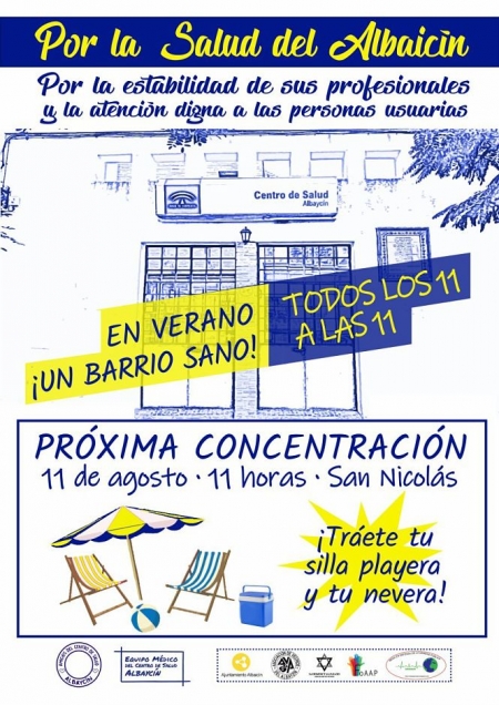 Los vecinos del Albaicín se concentrarán para saber la situación del Centro de Salud 